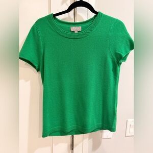 J.Crew Cashmere Sweater in Green